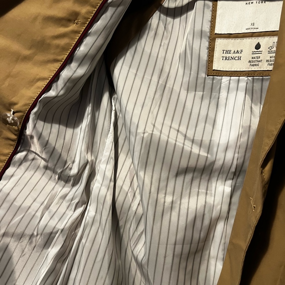 ABERCROMBIE & FITCH the A&F Trench - XS - Picture 3 of 4